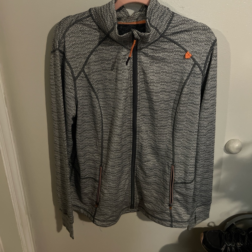 Gray Patterned Jacket - image 1